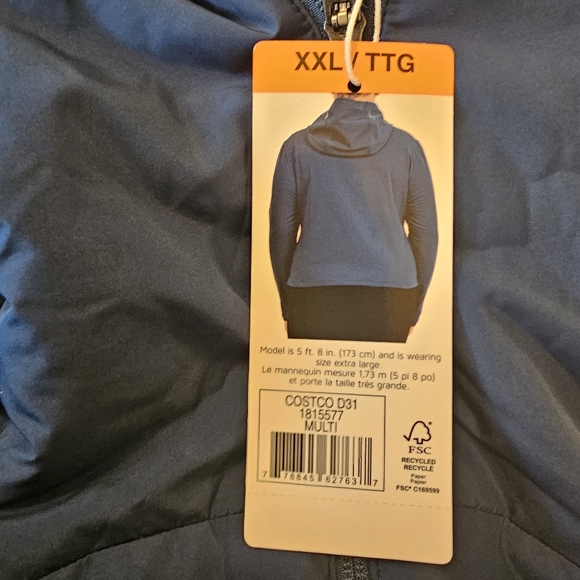 Turquoise Tuff Athletics Women's Soft Shell Hooded Jacket - Picture 5 of 10